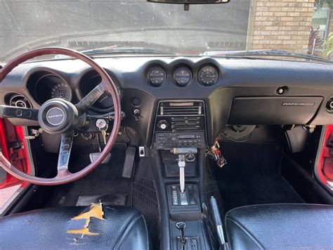 red 240z interior | Barn Finds