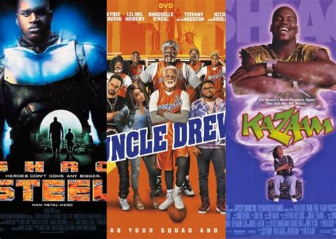 Which movies has Shaquille O'Neal acted in?