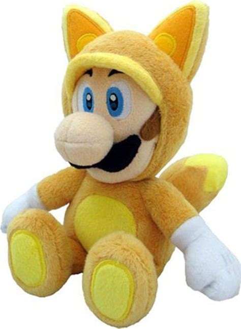 Buy Little Buddy Official Super Mario Plush Kitsune Fox Luigi, 9-Inch ...