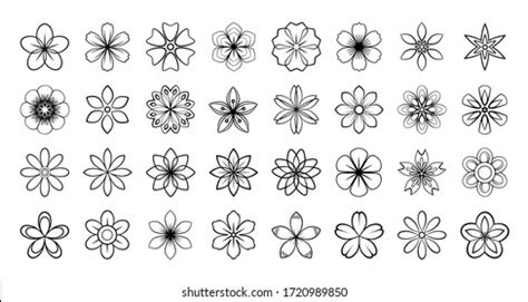 345 Flower Background Outline Design Images - MyWeb