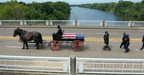 Watch: John Lewis’ casket crosses Selma bridge in final tribute