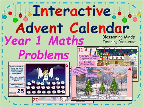 Interactive Christmas Advent Calendar Bundle | Teaching Resources