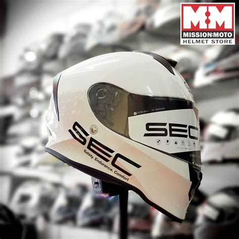 Sec Armada Full Face Dual Visor Helmet With Free Clear ...