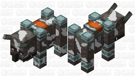 Frosted Ravager Minecraft Mob Skin