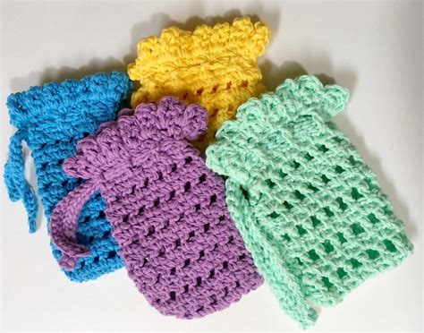 Simple Soap Holder Crochet Pattern | FaveCrafts.com