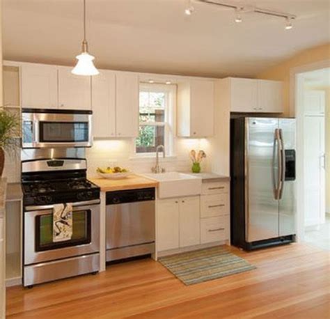20+ Smart Small Kitchen Designs Ideas For Apartment | Small kitchen design layout, Simple ...