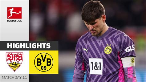 VfB Stuttgart - Borussia Dortmund 2-1 | Highlights | Matchday 11 – Bundesliga 2023/24 - The ...