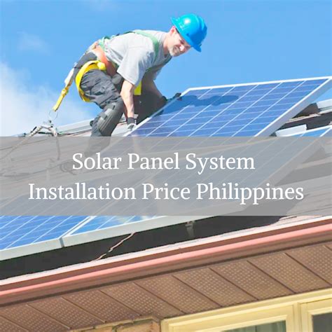 Solar Panel Installation Philippines for 3kw, 5kw, 10kw