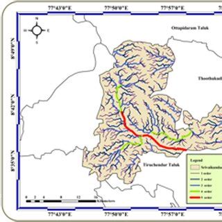 Flow length map by GIS method in the study area | Download Scientific Diagram