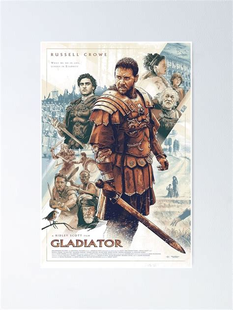 "Gladiator Movie" Poster for Sale by farrelraman | Redbubble