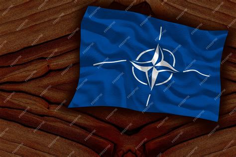 Premium Photo | National flag of nato background with flag of nato