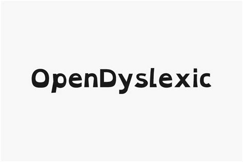 Open Dyslexic Font Download | FontSwan