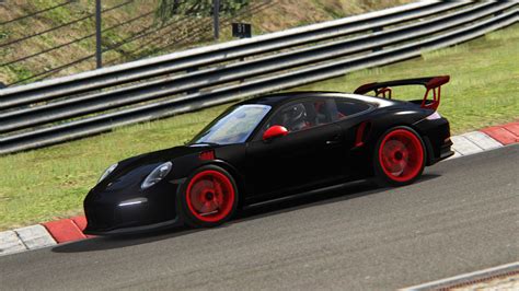 Black Red Porsche GT3 RS | RaceDepartment