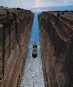 Corinth Canal | Description, History, & Facts | Britannica