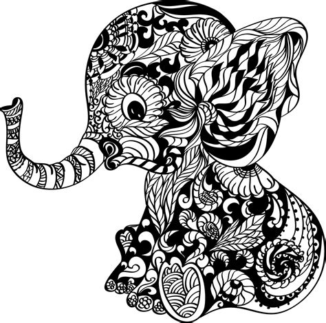 Mandala clipart elephant, Mandala elephant Transparent FREE for download on WebStockReview 2024