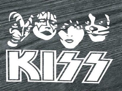 Kiss Ii – Band Decal Stickers | Custom Made In the USA | Fast Shipping