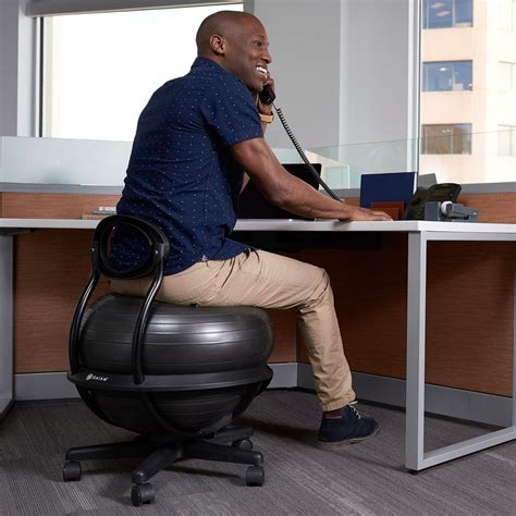 Gaiam Ultimate Balance Ball Chair - Ergonomic Ball Chair