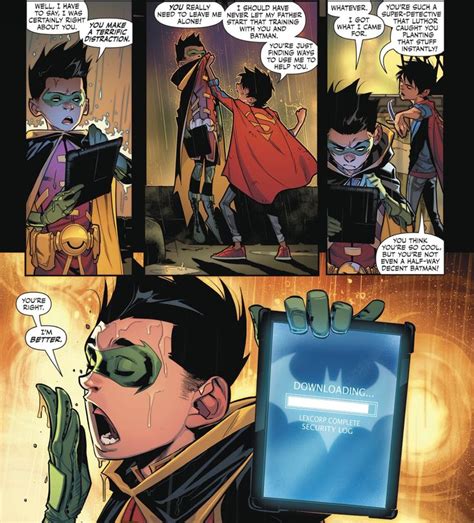 Super Sons (2017) Issue #2 | Damian wayne batman, Damian wayne, Comic ...