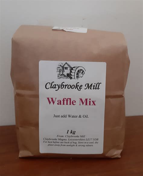 Waffle Flour Mix 1kg - Claybrooke Mill