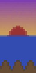 Sunset Banner Minecraft Banner