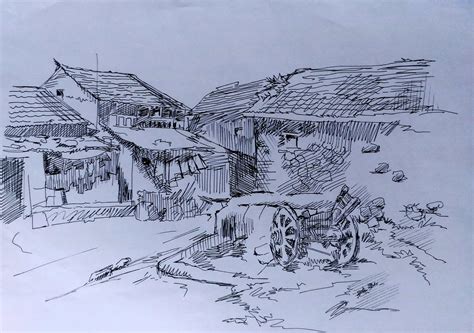 Indian Village Drawings at PaintingValley.com | Explore collection of Indian Village Drawings