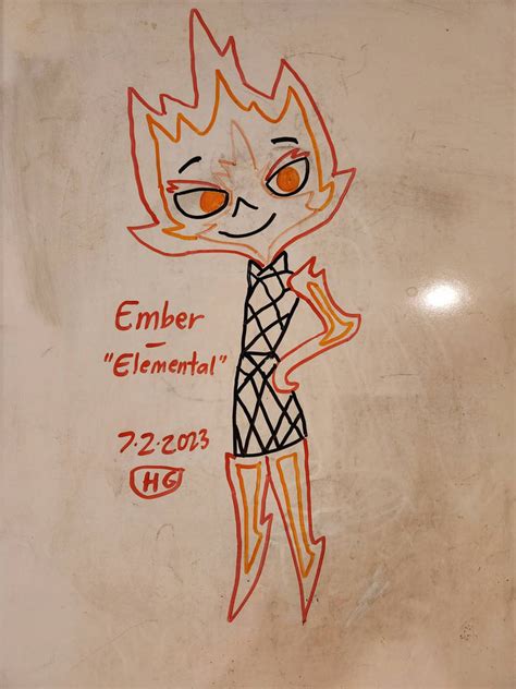 Ember (Elemental) by WhiteboardArtist on DeviantArt