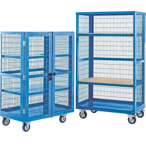 Boxwell Mobile Trolley With Doors by QMP | 3D Storage Systems