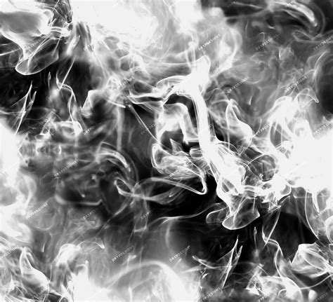 White And Black Smoke Background