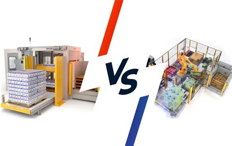 Conventional vs Robotic Palletizers | Toptier