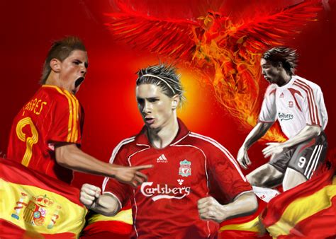 top footballer wallpaper: Fernando Torres Liverpool Jersey Wallpapers