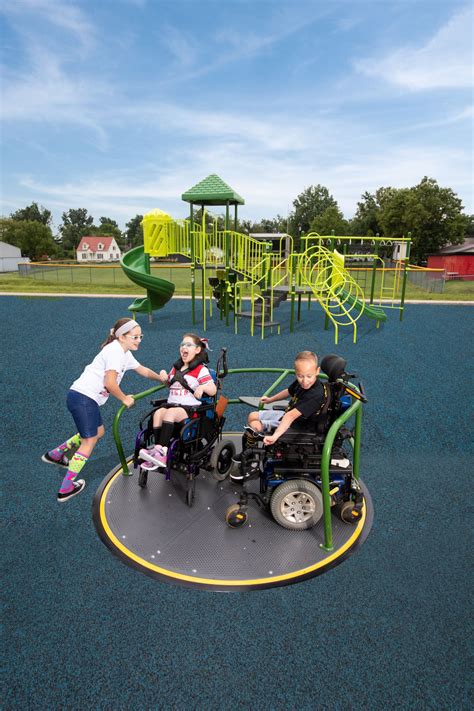 Inclusive & Adaptive Playground Equipment | Playground design, Public playground, Outdoor playground