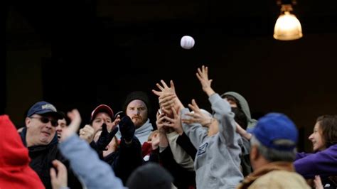 Creepy Fan In Bleachers Watching You More Than Game