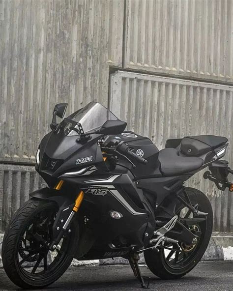 2022 Yamaha R15 V4 Matte Black R15 Yamaha, Yamaha Bikes, Bike Pic, Bike Photo, Cbr 250 Rr, Army ...