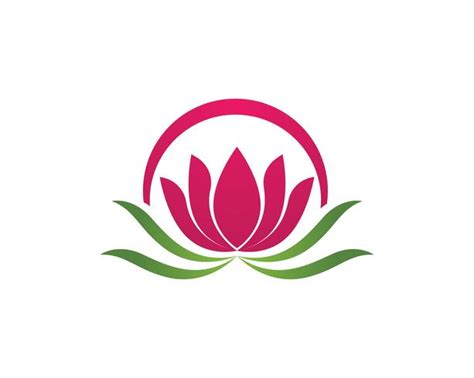 Beauty Vector Lotus flowers design logo Template icon - Vector 623708 ...