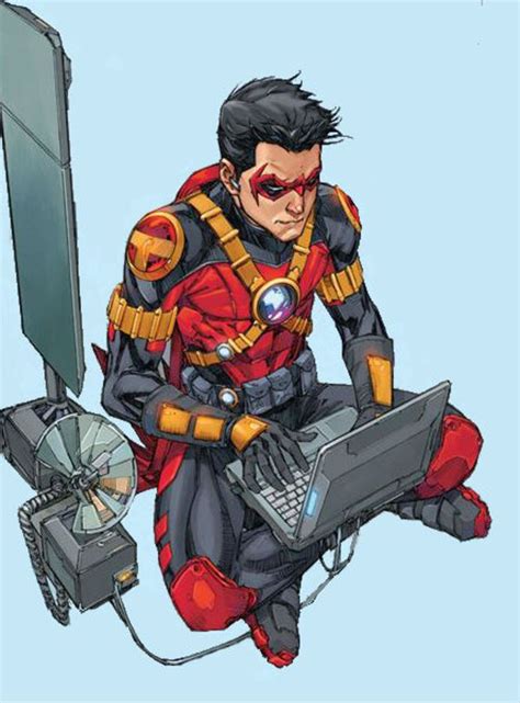 Red Robin (Tim Drake) by Kenneth Rocafort … | Robin tim drake, Tim drake red robin, Tim drake