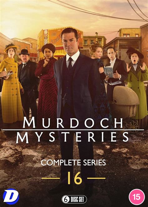 Murdoch Mysteries Season 16 [DVD]: Amazon.co.uk: Yannick Bisson, Yannick Bisson: DVD & Blu-ray