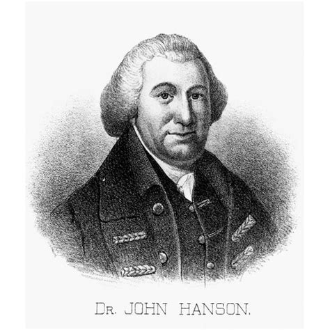 John Hanson (1721-1783) Namerican Merchant Politician And President Of The Continental Congress ...