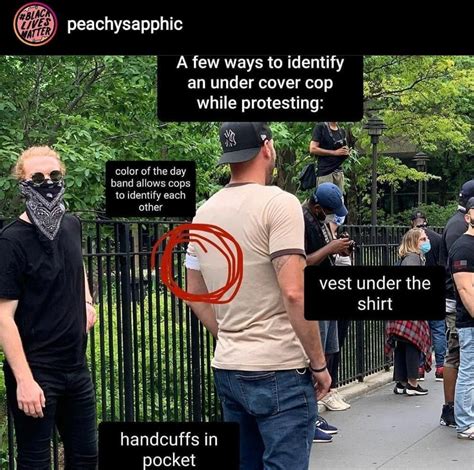 How to spot an undercover cop. : r/ACAB