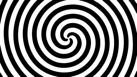 Animated Black and White Spiral Vortex Background #1 - YouTube