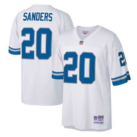 Barry Sanders Detroit Lions Mitchell & Ness Legacy Replica Jersey ...