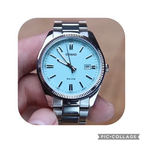 Casio Tiffany Blue Watch, Luxury, Watches on Carousell