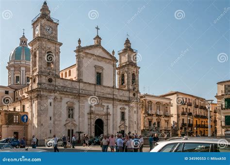 Caltanissetta Cathedral Editorial Stock Photo - Image: 34590553