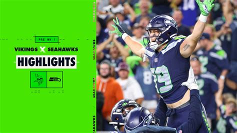 2023 Preseason Week 1 Seahawks vs. Vikings Full Highlights