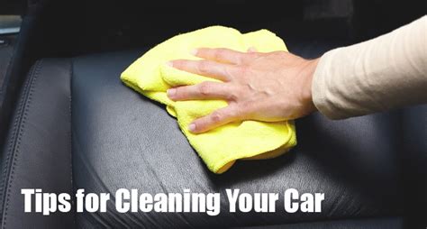 Tips for Cleaning Your Car