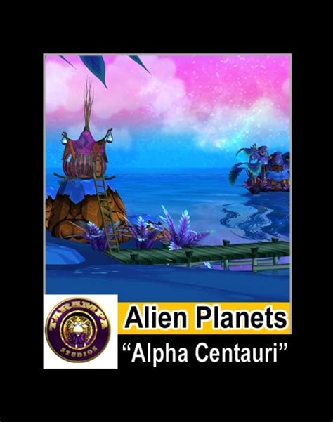 Alien Planets – Alpha Centauri – Garry Pye Creations