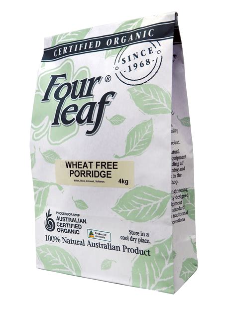 Wheat Free Porridge (4kg) - Four Leaf Milling