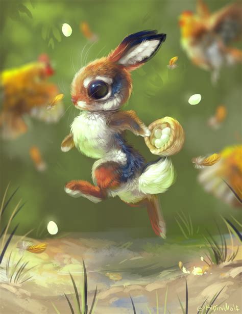 Silly bunny by Kipine on DeviantArt