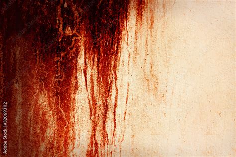 Blood Texture Background. Texture of Concrete wall with bloody red stains. Stock Photo | Adobe Stock