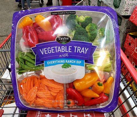 COSTCO VEGETABLE TRAY - Eat With Emily