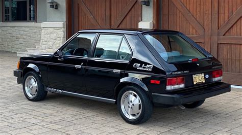 Carroll Shelby's 1986 Dodge Omni GLHS Can Be Yours for $75,000 ...